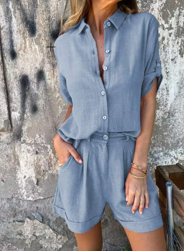 Paula | Ensemble en lin léger