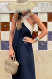 Sienna | Robe à Col Croisé