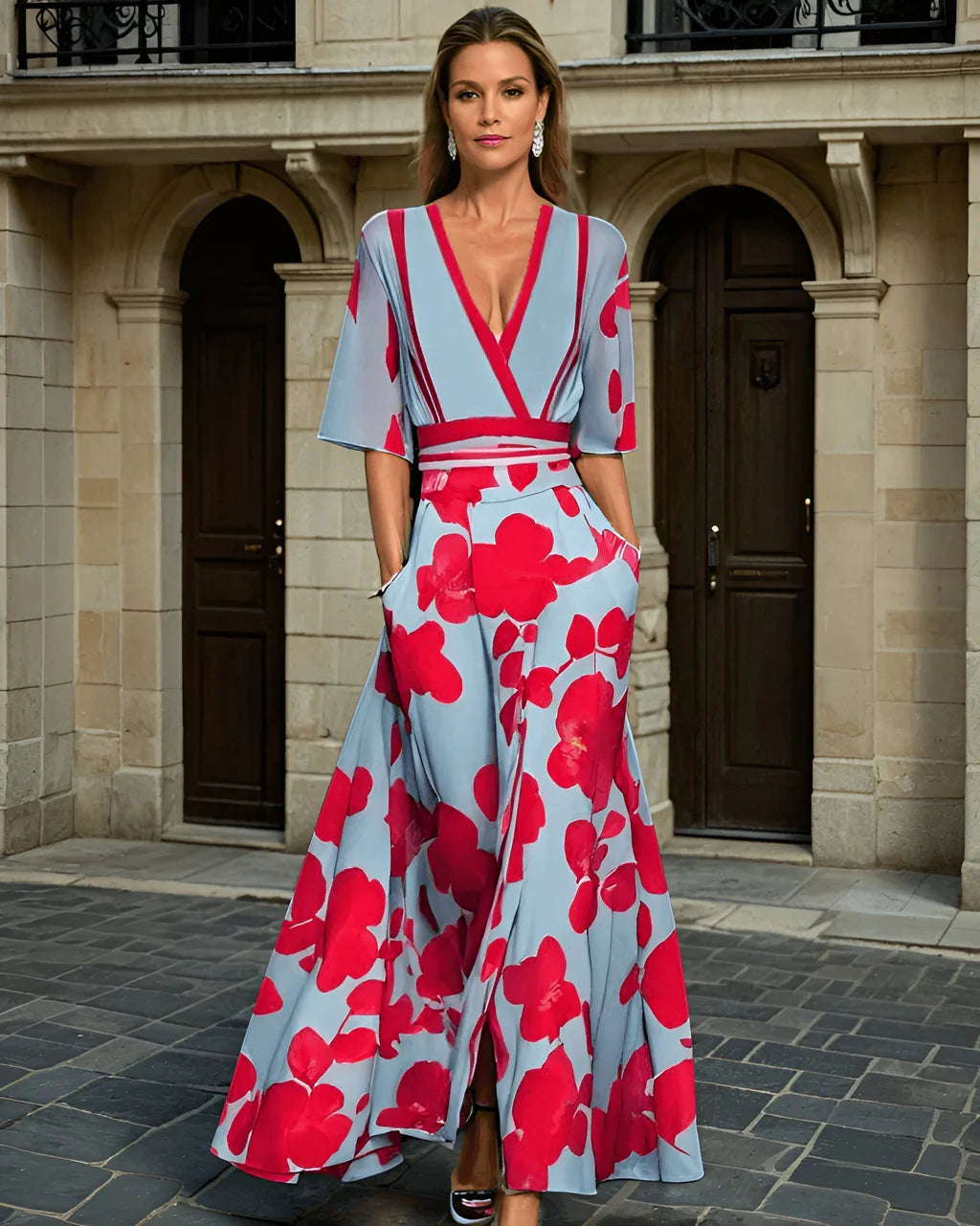 Marlene | Robe Maxi Élégante