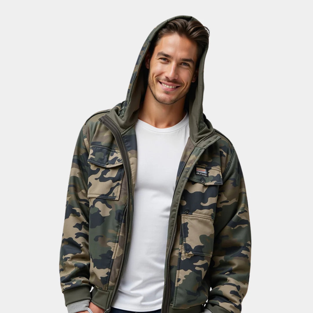 Sami | Veste avec motif camouflage