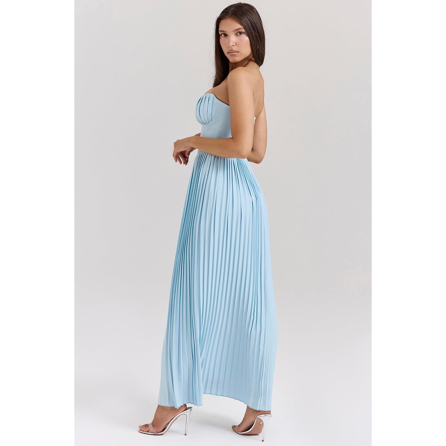 Christina | Robe maxi avec corset