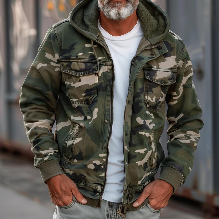 Sami | Veste avec motif camouflage